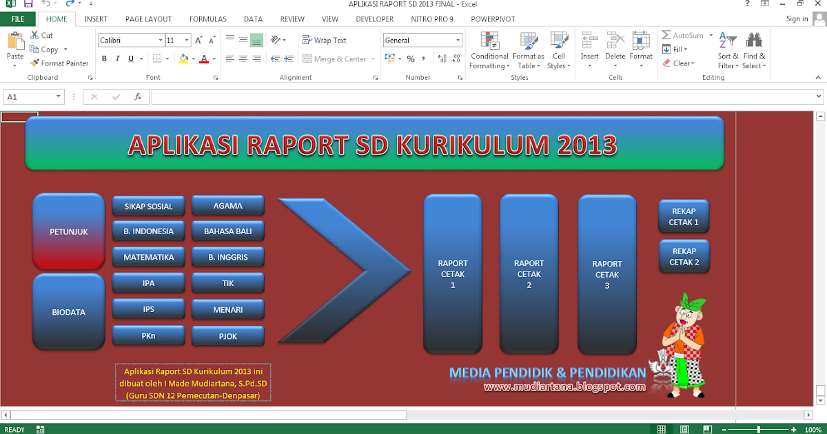 Download Aplikasi Pengolahan Nilai Raport SD Berbasis Download Aplikasi Pengolahan Nilai Raport SD Berbasis