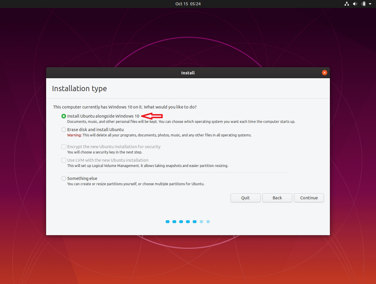 Install Ubuntu (9.9, 9.9, 9.9) alongside Windows 9 Dual