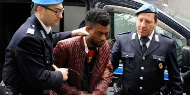 Photos: Six African migrants injured in drive-by shooting in Italy; attack linked to the alleged murder of 18-year-girl by Nigerian man