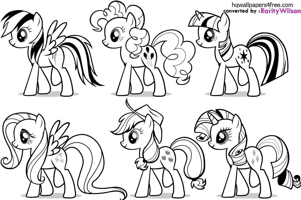 My Little Pony Coloring Pages | Minister Coloring