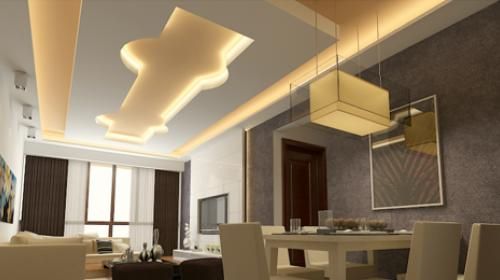 40 Latest Gypsum Board False Ceiling Designs With Led