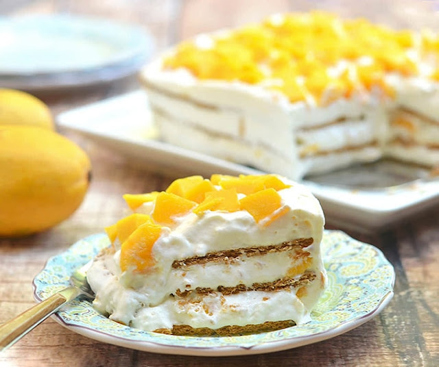 My First Try: Mango Graham Cake - Mrs. Chubs Diary ️