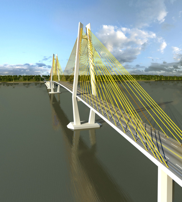 Cầu Rạch Miễu 2 nối Tiền Giang và Bến Tre được phê duyệt đầu tư