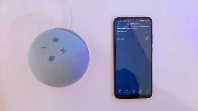 DND feature dnd feature in echo dot 4th generation