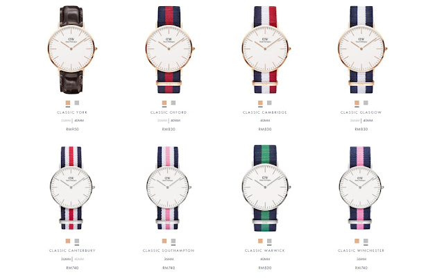 Daniel Wellington DW watch malaysia blogger  