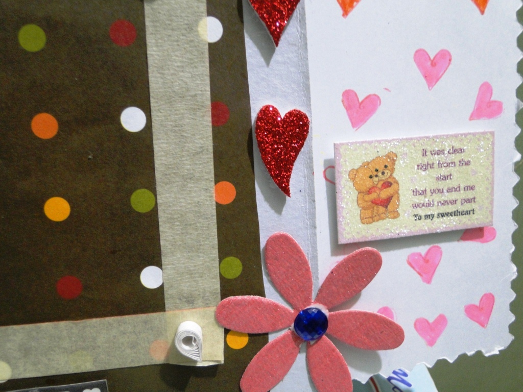 For the love of cards &amp; colors: My first personalized greeting card!!