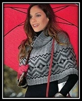 teplaya nakidka svyazannaya spicami jakkardovii uzor opisanie vyazaniya shema uzora