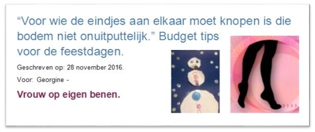  Gastenblog Vrouw op eigen benen dec 2