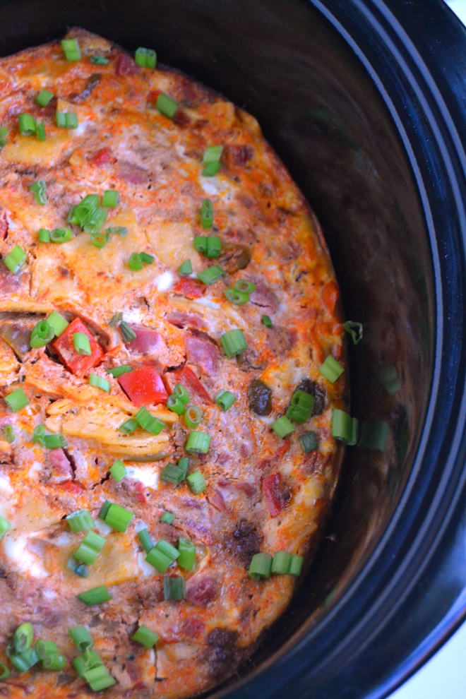 Slow Cooker Enchilada Breakfast Casserole The Nutritionist Reviews