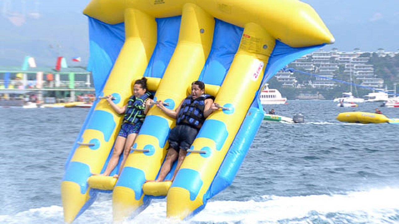The Flyfish Ride. * Boracay Adventures Travel N Tours