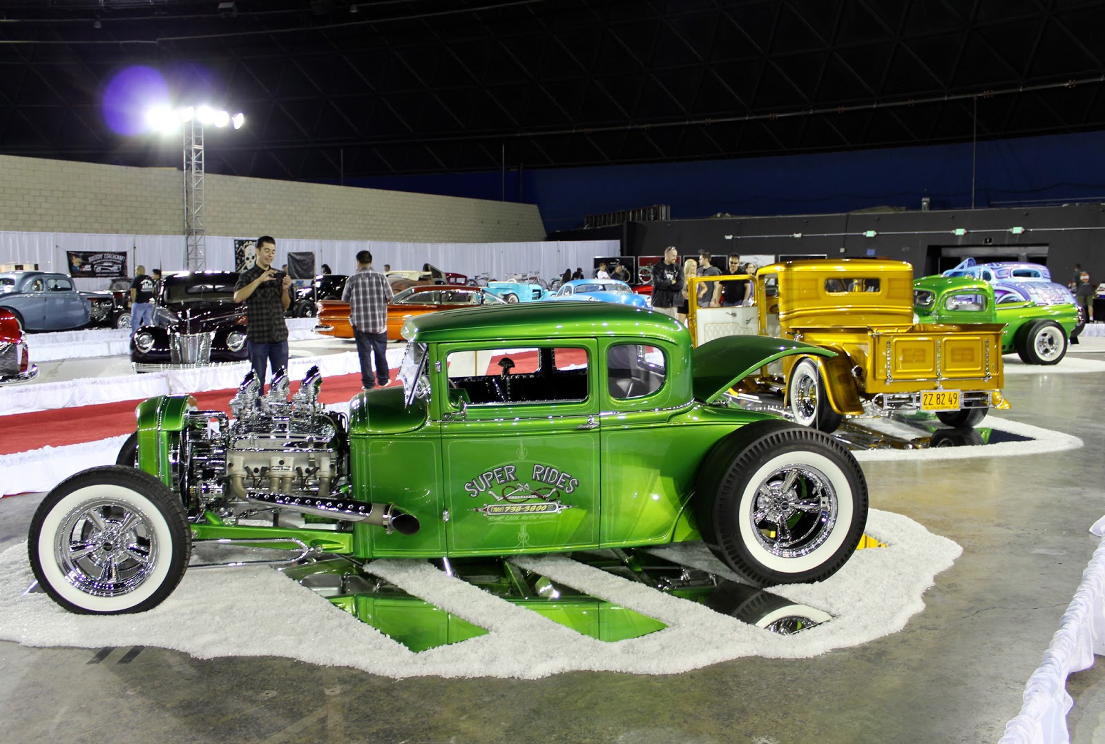 Covering Classic Cars Ink & Iron Car Show 2013 at the Queen Mary