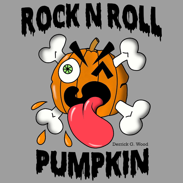 Green Jellö 'Rock N Roll Pumpkin'' Tribute Fan Art - Logo