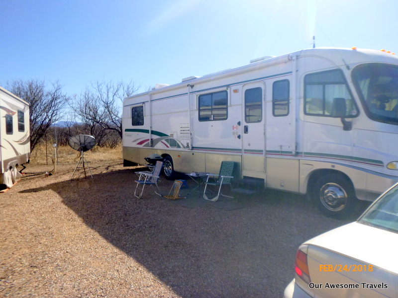 Our Awesome Travels From Tucson to Huachuca City, got stuff done and