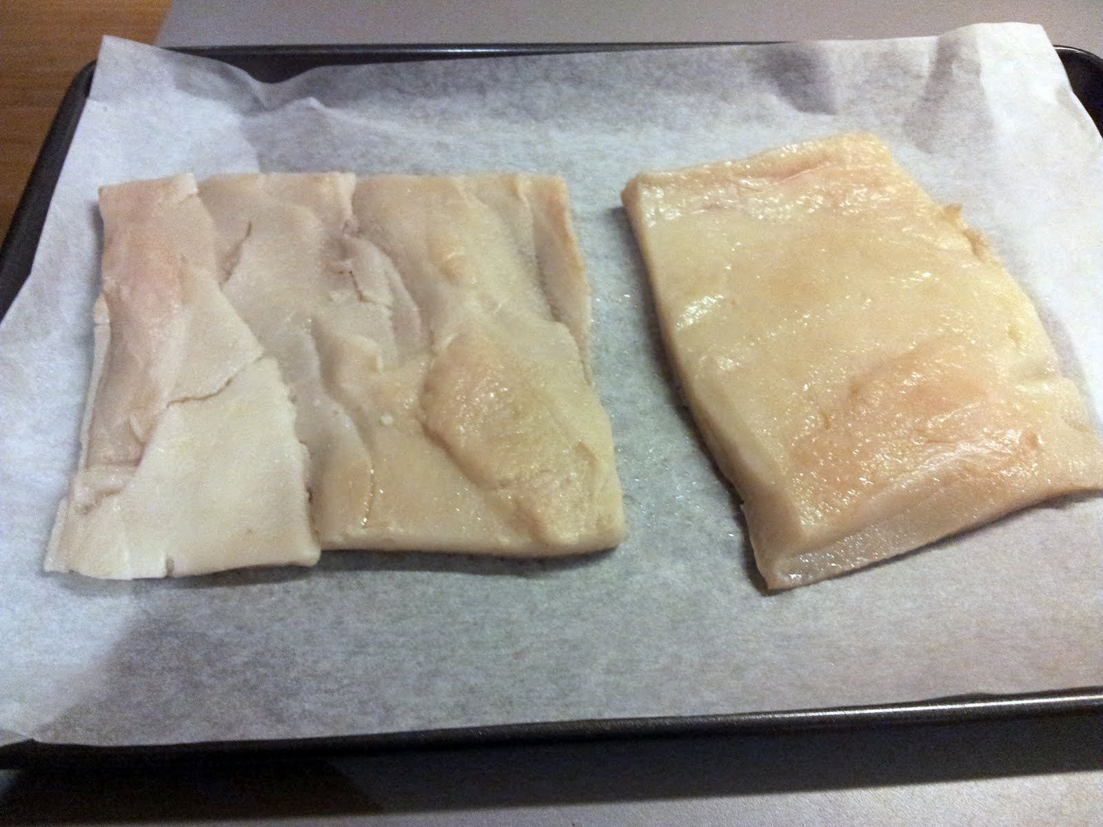 good food in a crap kitchen Pork Skin Puffs