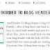 How To Add Border To Post Titles