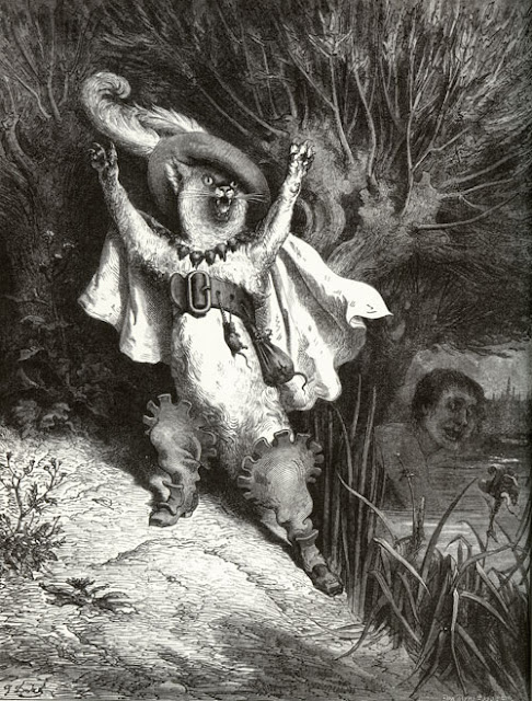 Puss in Boots by Gustave Doré