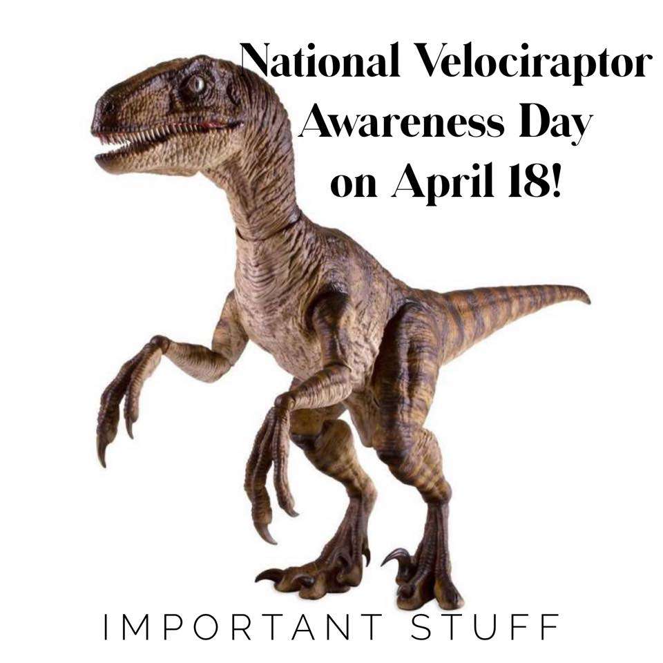 National Velociraptor Awareness Day Wishes Images
