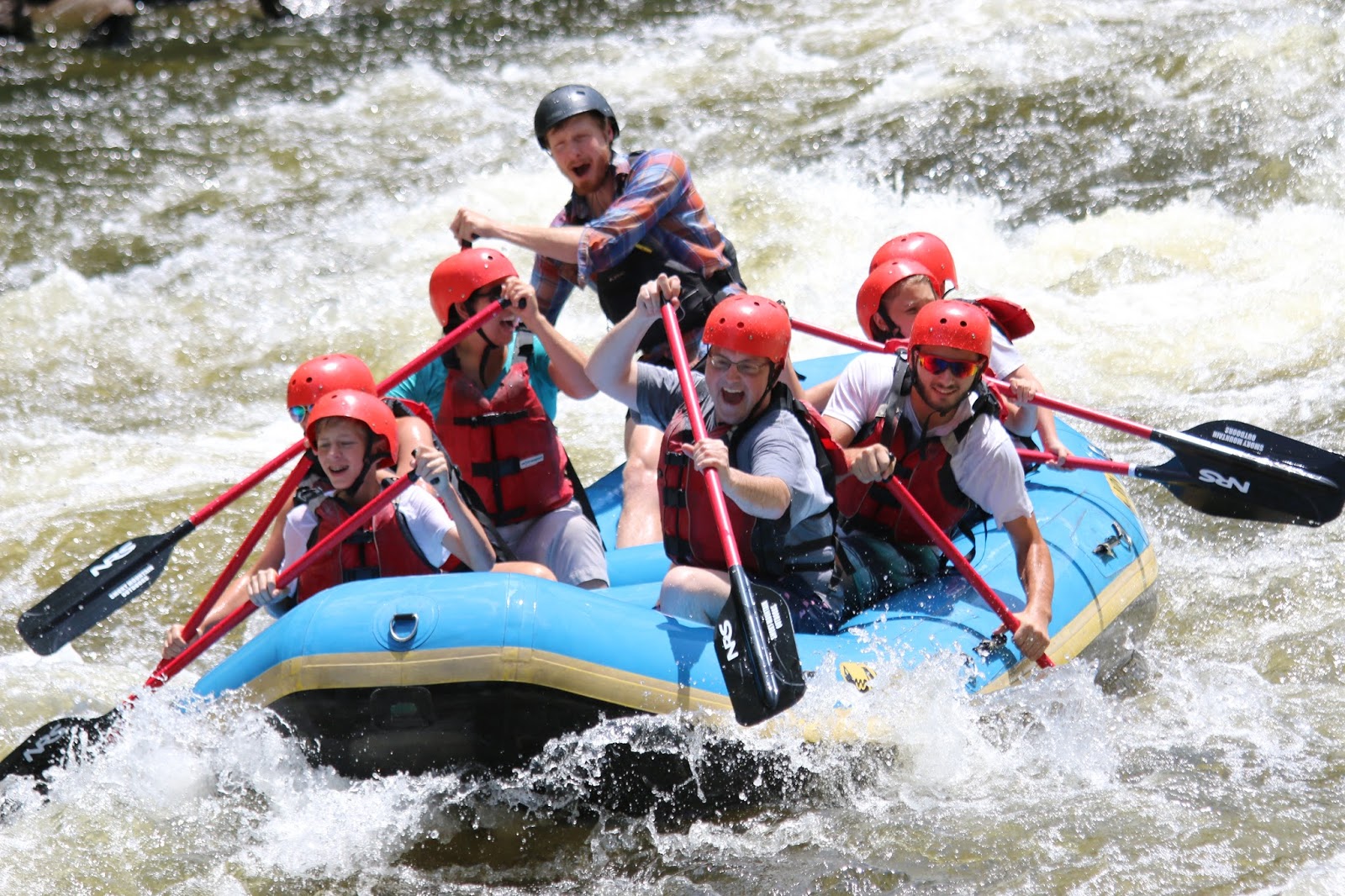 White Water Rafting on the Pigeon River with Smoky Mountain Outdoors