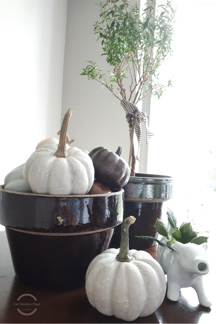 Fair Meadow Place Decorating With Brown Glazed Stoneware Crocks
