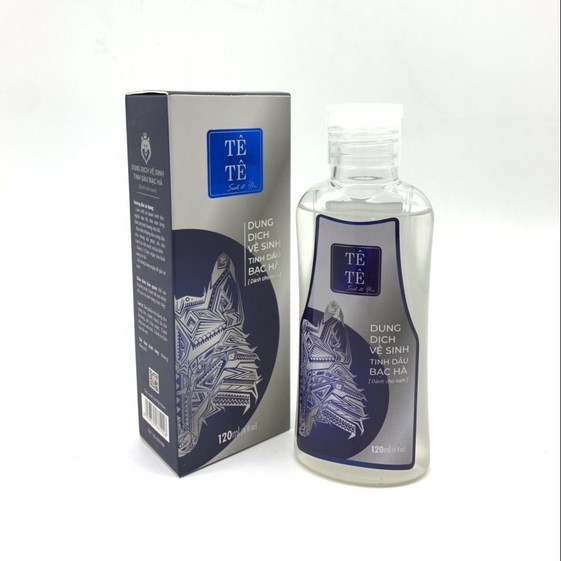 DUNG DỊCH VỆ SINH NAM TÊ TÊ BẠC HÀ TINH THỂ 120ML – TÊ TÊ