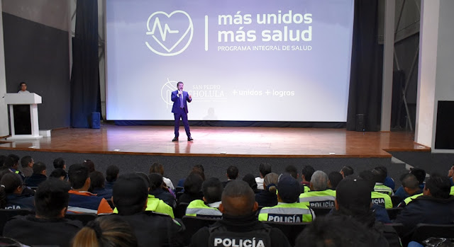 Luis Alberto Arriaga pone en marcha el programa “Más unidos, Más salud”