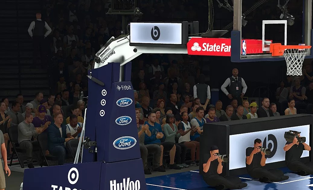 NBA 2K21 Minnesota Timberwolves Stanchion Update by 美丽的小公主 Shuajota