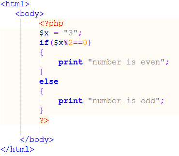 PHP If-Else Control Statement !! - PHP