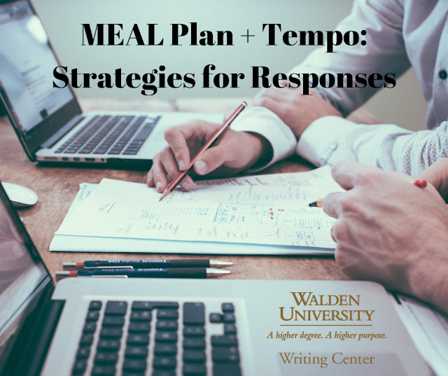 MEAL Plan + Tempo: Strategies for Responses