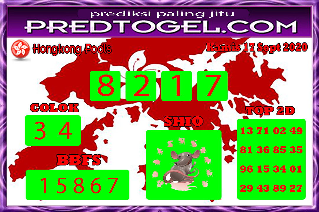 Pred Hk Kamis 17 September 2020 Pred Togel Hongkong Hk Malam Ini
