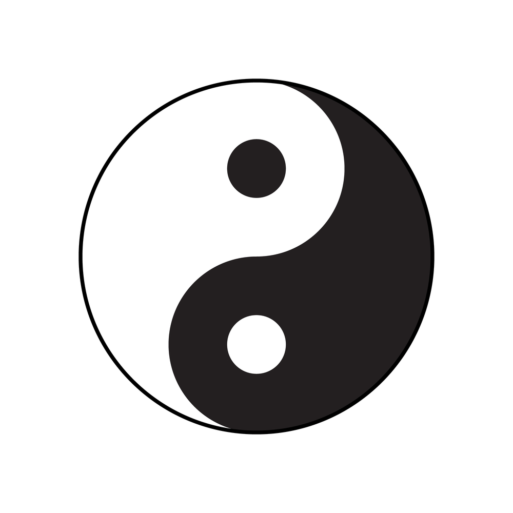 Símbolo del Yin y del Yang (Ley de Polaridad)