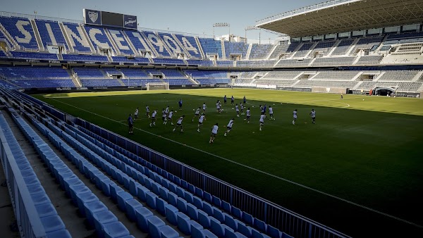 Málaga, los jugadores ya están preparados para el cumple de la Rosaleda