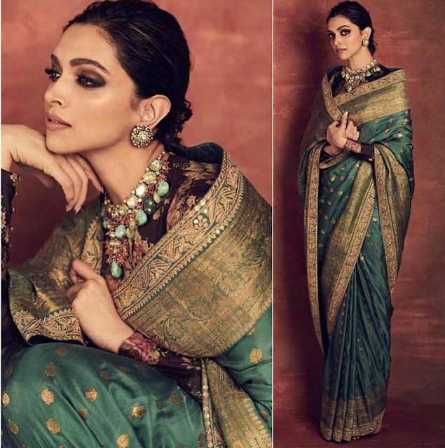 Deepika Padukone in Sabyasachi