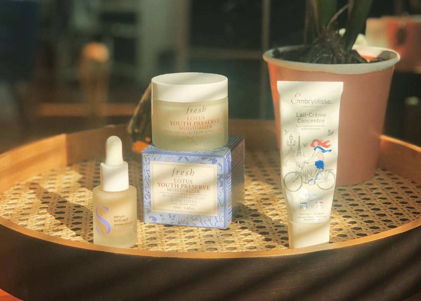 Fresh, Embrylisse et Seasonly, mon trio costaud pour hydrater ma peau