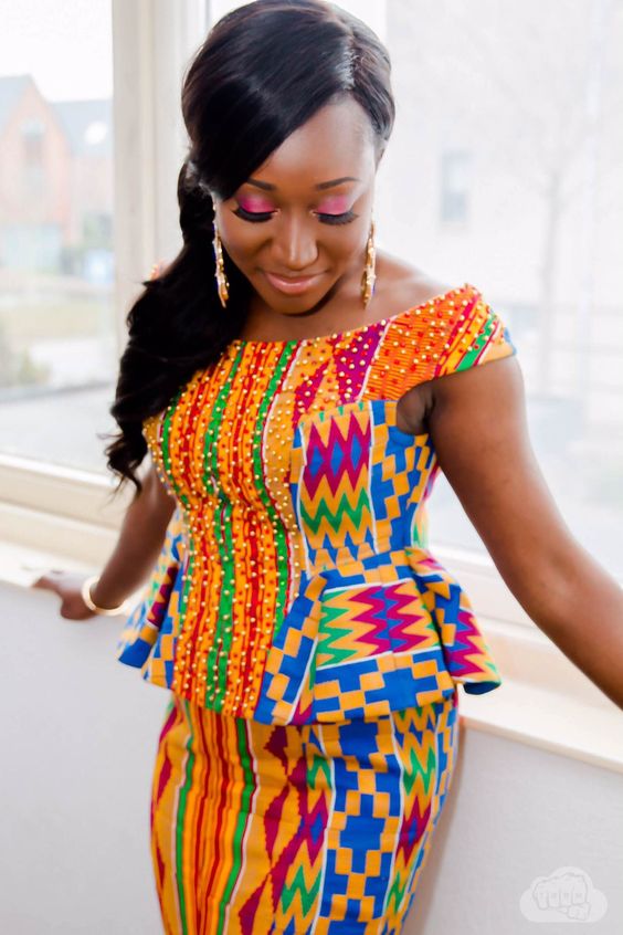 Latest Kente Designs 2019 for Engagement : Best Lucrative, Gorgeous and Famous Kente Styles
