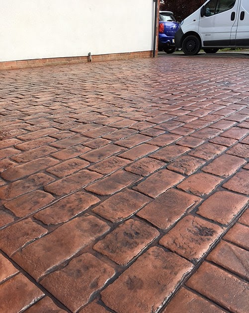Outstanding Printed concrete driveways Oxfordshire