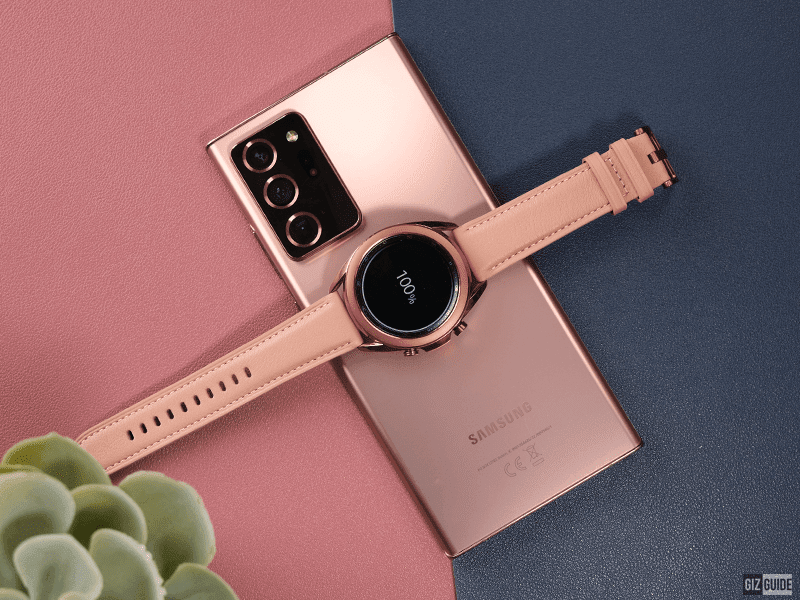Galaxy Watch3 on the Note20 Ultra 5G Galaxy Watch3 on the Note20 Ultra 5G