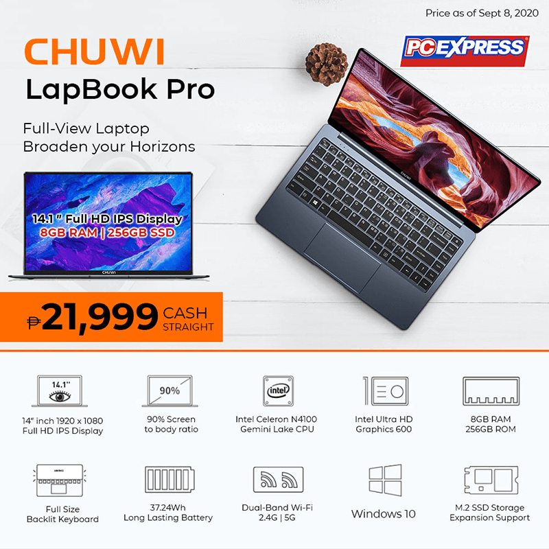 Afforable laptops from Chuwi now available in PH, starts at PHP 20,990