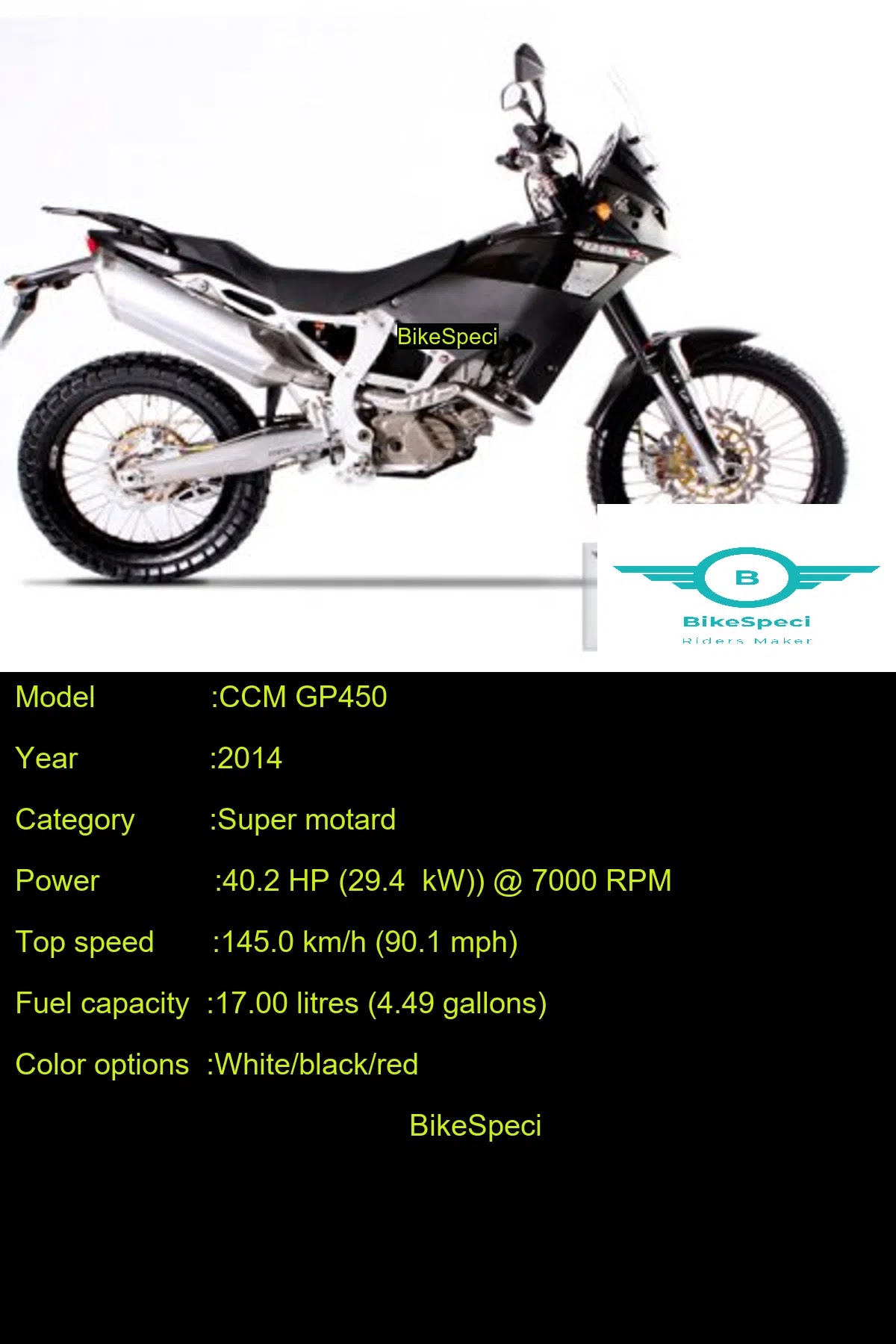 ccm gp450