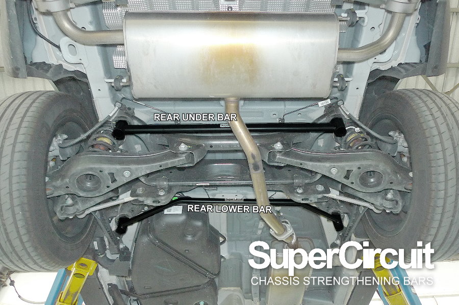 SUPERCIRCUIT CHASSIS STRENGTHENING BARS Proton X70 (CKD) Chassis Strengthening Bars & Braces