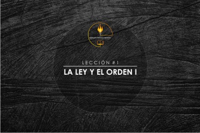 T 1 - L 1 • LA LEY Y EL ORDEN I • E-C-E T 1 - L 1 • LA LEY Y EL ORDEN I • E-C-E