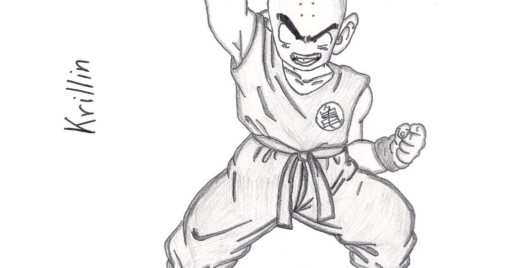 Free Krillin Dragon Ball Z Coloring To