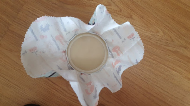 DIY reusable face scrubbies in a jar gift set
