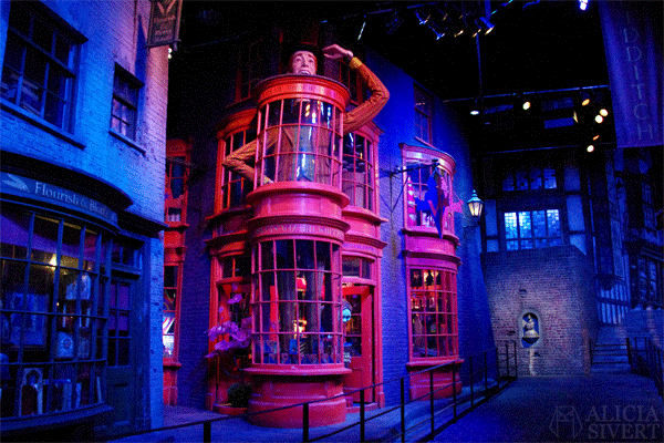 Diagon Alley, photo by Alicia Sivertsson.