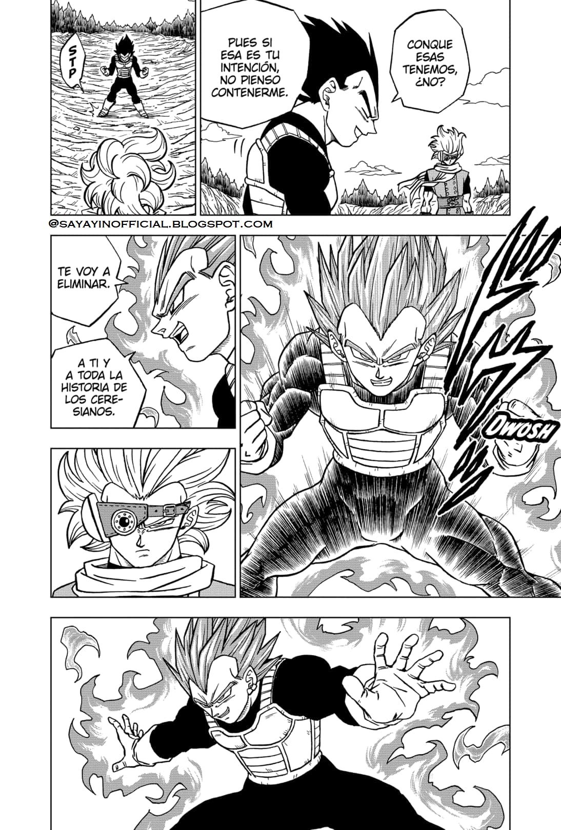 Ver Dragon Ball Super Manga 74 Español Completo ¡Vegeta Vs Granola!