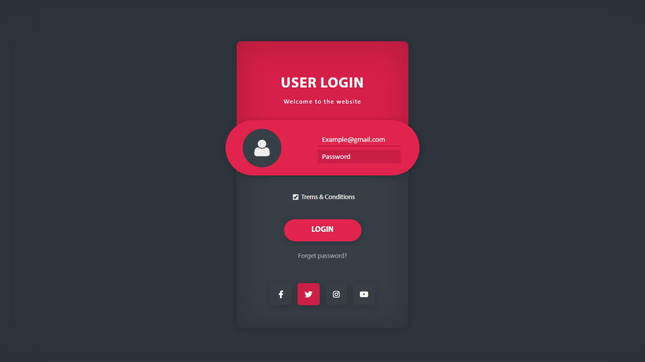 How To Create A Login Form Using HTML And CSS