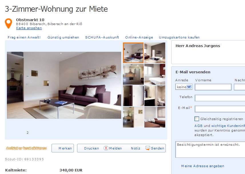 Wohnungsbetrug Blogspot Com Andreas Jurgens Yahoo Com Alias Herr
