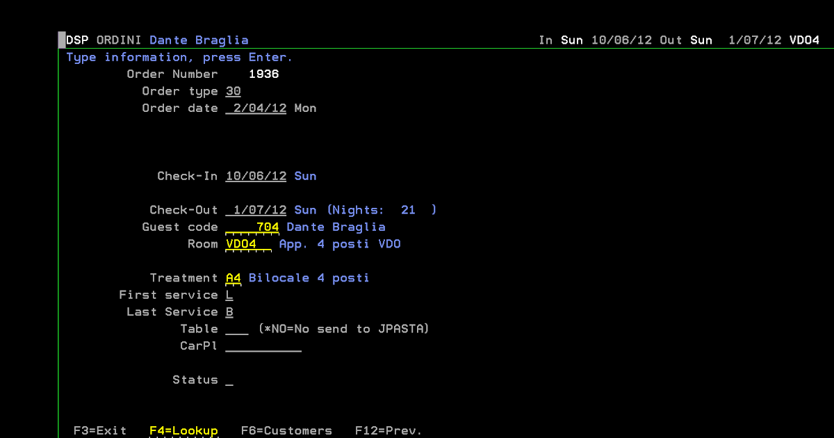 IBMi (AS400) fans only ' Rpg Free Program Sample How to manage a table