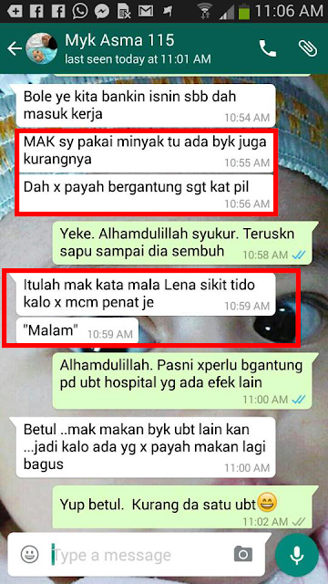Minyak Herba Asma Mujarab: Penawar Semput, Lelah & Asma. Minyak Herba Asma Mujarab: Penawar Semput, Lelah & Asma.