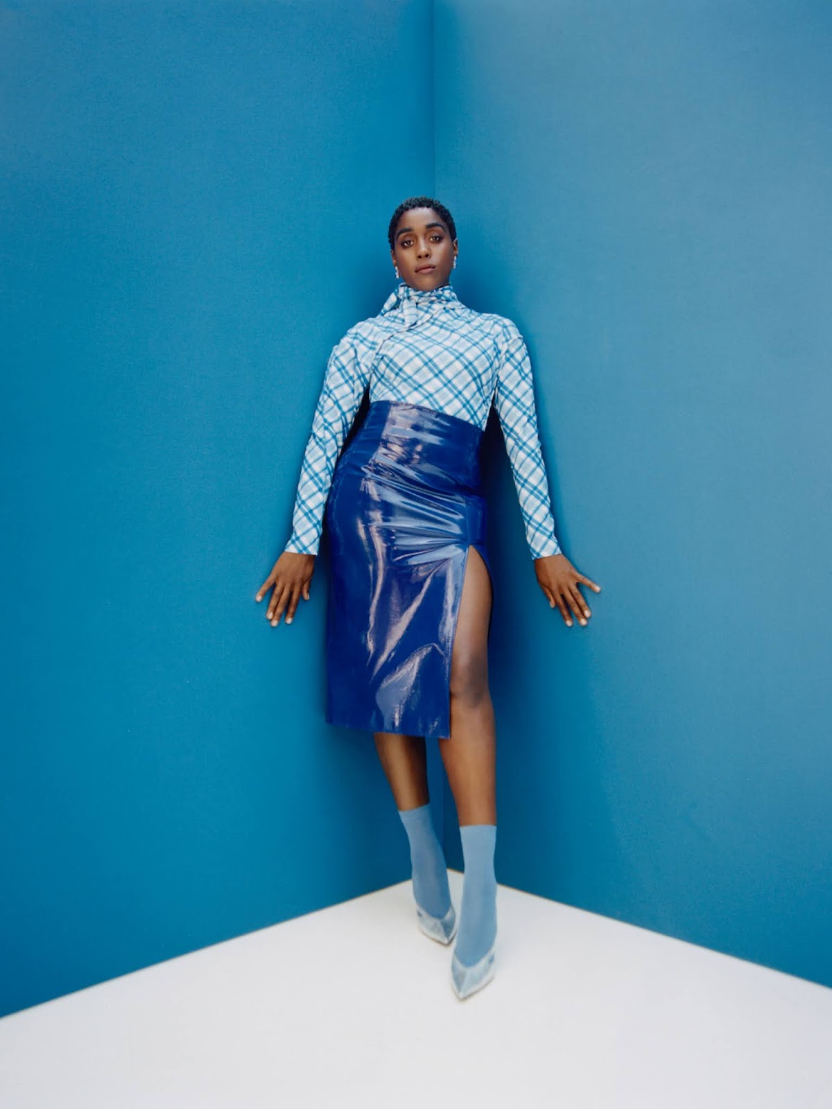 SMILE: Lashana Lynch in Porter Edit 4th October 2021 by Kennedi Carter SMILE: Lashana Lynch in Porter Edit 4th October 2021 by Kennedi Carter