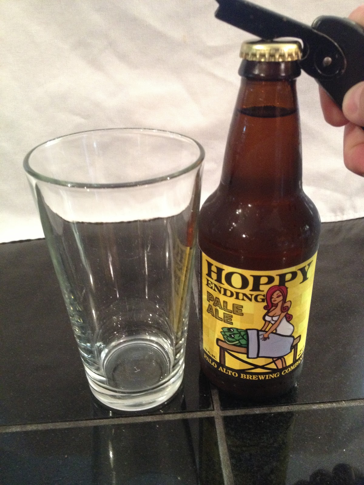 NorCal Beer Blog Palo Alto Brewing Co. Hoppy Ending Pale Ale